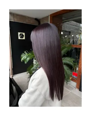 ロング カラー eye hair ルウナのマツエク・マツパデザイン