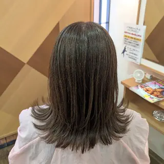 ミディアム 中谷亮介/白髪染め /髪質改善のヘアスタイル