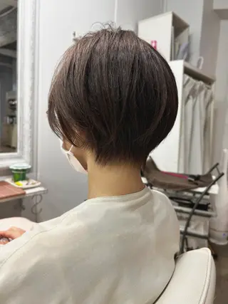 ショート カラー ショートヘア/ボブ/ レイヤー/佐藤 葵のヘアスタイル