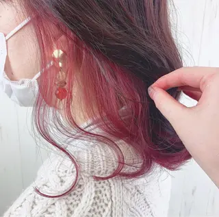 カラー 渋谷:インナーカラー /🍒エリカ🍒のヘアスタイル