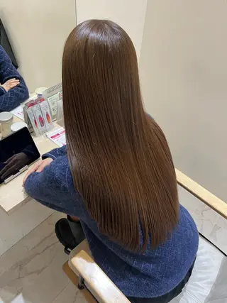 ロング カラー zina熊本店/ 田村 由香のヘアスタイル