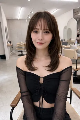 セミロング 北村 誉 /パーソナルカラーのヘアスタイル