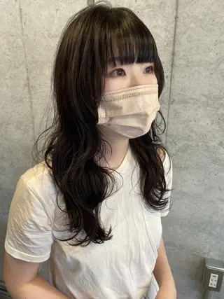 ロング 伊藤 玄のヘアスタイル
