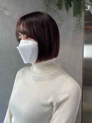 ショート カラー ナチュラル透明感🌱 小山美樹子のヘアスタイル
