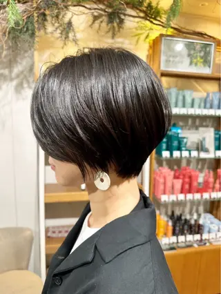 ショート オーガニックカラー/ 表参道/ルカのヘアスタイル
