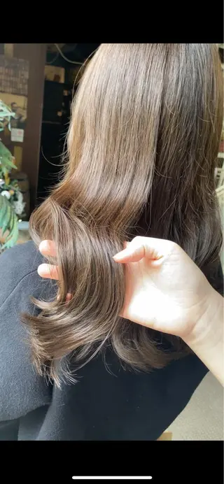 ロング カラー 🌟🍒ハイトーン 韓国ヘア/ユウミのヘアスタイル
