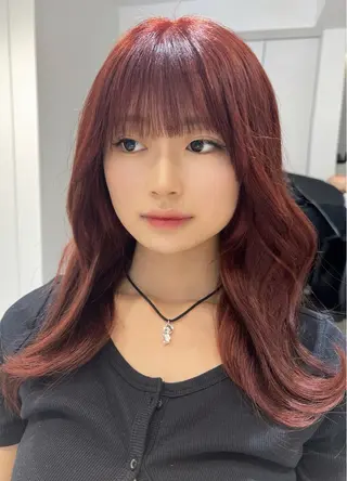 ミディアム カラー 💎透明感カラー特化 💎TAISEIのヘアスタイル