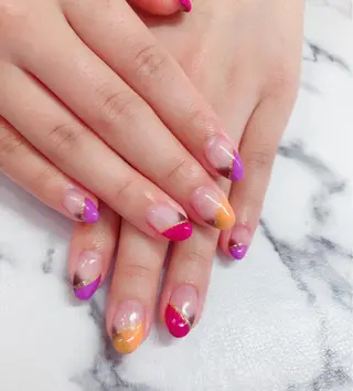 ネイル マジック ミラーのネイルデザイン