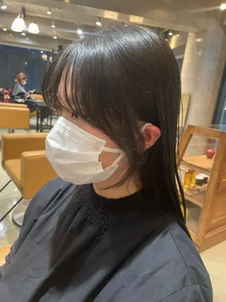 ロング カラー ヘアアレンジ kana .のヘアスタイル