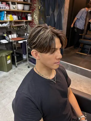 メンズ keany錦糸町 ハセベユウのヘアスタイル