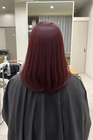 セミロング 透明感カラー⭐️ Takumaのヘアスタイル
