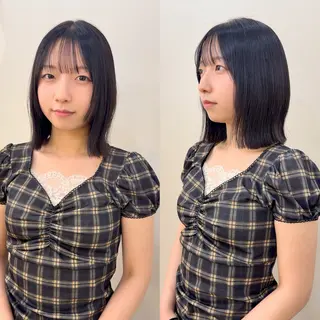 ショート 透明感カラー/顔周り 臼井逸美のヘアスタイル