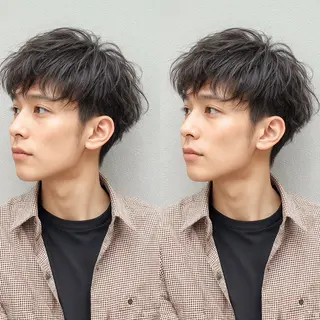 パーマ メンズ AI 高田馬場店のヘアスタイル