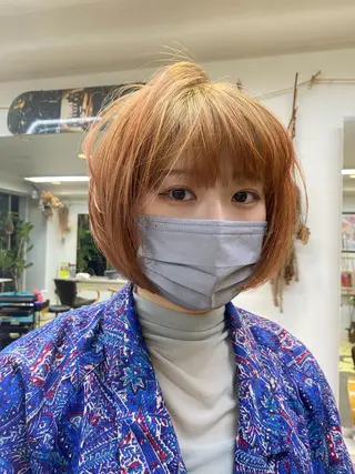 ミディアム Moca 〰️のヘアスタイル