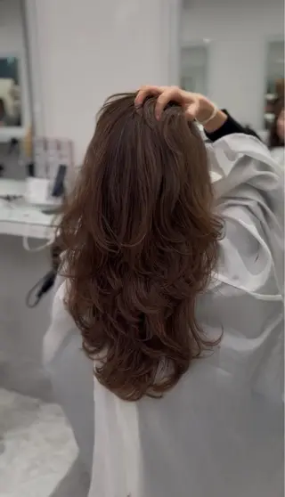 ロング ♡海外girl重め レイヤーMEARI♡のヘアスタイル