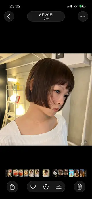 ショート カラー ヘアアレンジ 似合わせヘア🪐 デザインMAMIのヘアスタイル