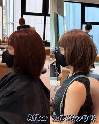 ショート ひな🌻 ブロー募集中🌻のヘアスタイル