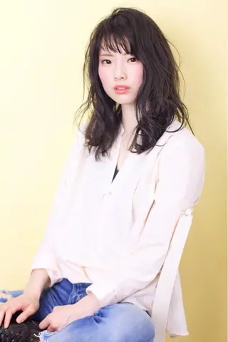 ロング 中野 恵脩のヘアスタイル
