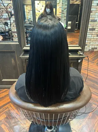 ロング カラー INOUE SAKIのヘアスタイル