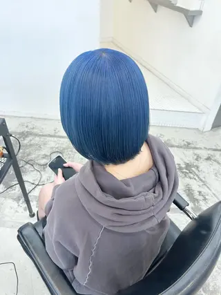ミディアム カラー ヘアアレンジ 🎀ブリーチ×艶髪 🎀 ♡さや♡のヘアスタイル