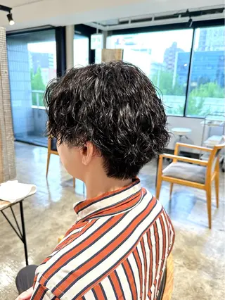 パーマ メンズ 骨格補正施術/メンズ 専門美容師/YUYAのヘアスタイル