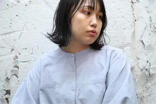 ミディアム 中山 泰徳のヘアスタイル