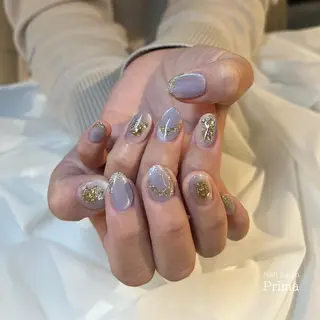 ミディアム ネイル SalonPrima 西院Nail&Eyeのネイルデザイン