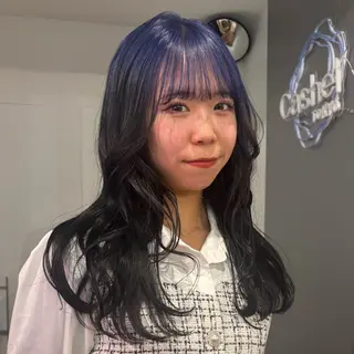 ロング カラー ブリーチ/デザイン 🎀Kanoのヘアスタイル