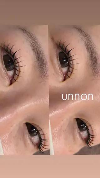 マツエク・マツパ unnon 竹下のマツエク・マツパデザイン