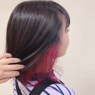 ミディアム カラー ダブルカラー/韓国風 🇰🇷RYUKIのヘアスタイル