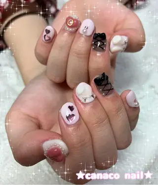 ネイル ベテランネイル cnc  nailのネイルデザイン