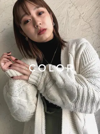 ミディアム カラー キッズ オトナヘア🌸 harukaのヘアスタイル