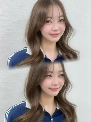 ロング カラー 上品モテヘア🩶 karen🩶のヘアスタイル
