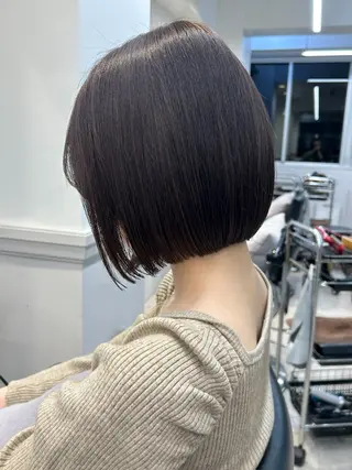 ショート ボブカット/ 尾崎龍聖のヘアスタイル