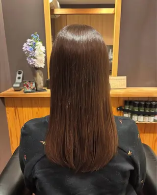 ロング メンズ✂️レディス 岩井勇磨のヘアスタイル