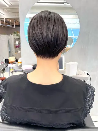 ショート 👑ボブはお任せ ミヤノ👑のヘアスタイル