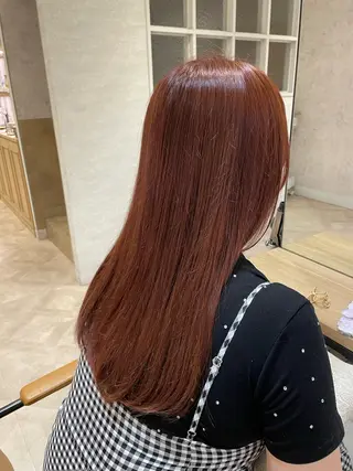 セミロング カラー 透明感カラー 🩶🩵🩷AIRIのヘアスタイル
