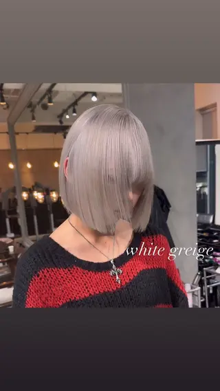 ショート カラー 💜ハイトーン💛 マジカルかいちゃんのヘアスタイル