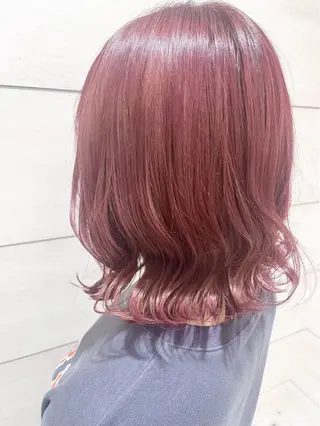 カラー 久田 麻鈴のヘアスタイル