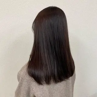 セミロング もりたみかこ 美容師お休み中のヘアスタイル