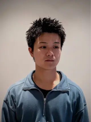 ショート メンズ メンズショート パーマ 丸山のヘアスタイル