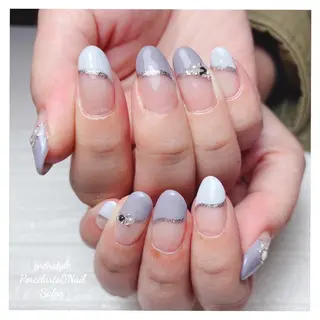 ミディアム ネイル 🐾enen style 🐾のネイルデザイン