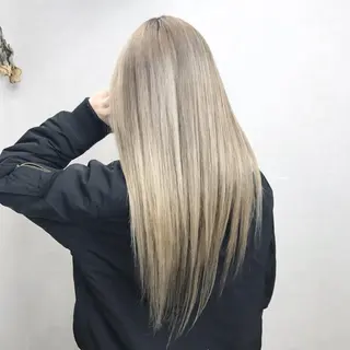 ロング カラー TATSUYA アートディレクターのヘアスタイル