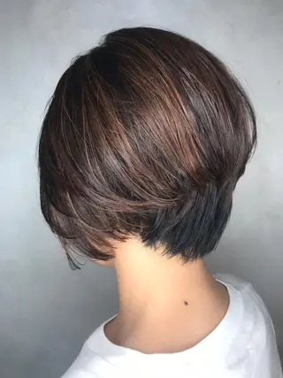 ショート カラー 沖縄東京2拠点美容師 mamicoのヘアスタイル