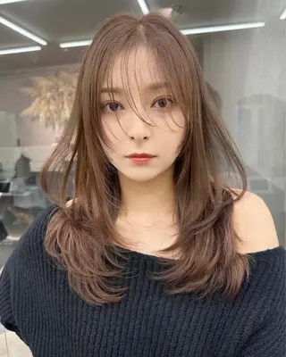 ロング カラー 佐渡優 365連勤する美容師のヘアスタイル