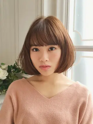 ミディアム 沖 宜志のヘアスタイル
