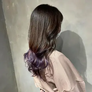 ロング カラー La vielle 西峠のヘアスタイル
