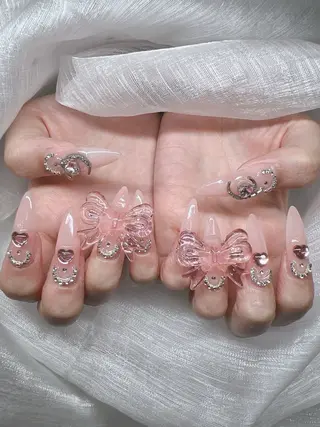 ネイル Lee Nails チップ長さだし専門店のネイルデザイン
