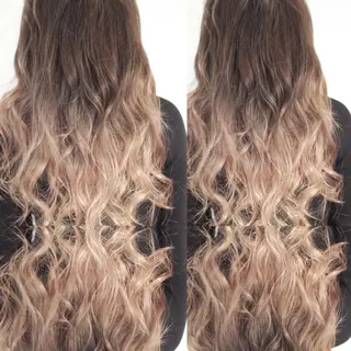 ロング カラー LUXBE LUCEのヘアスタイル