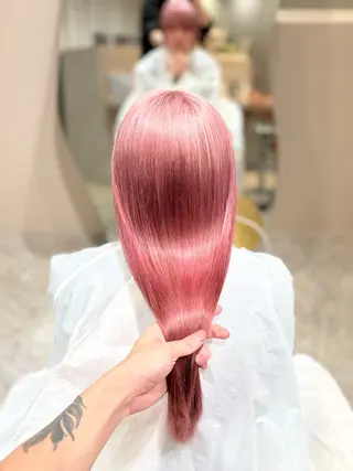 セミロング ✨透明感カラー🫧 れんのヘアスタイル